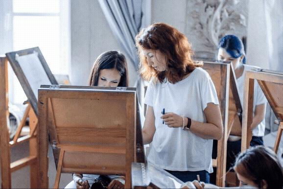 Живое общение с преподавателем