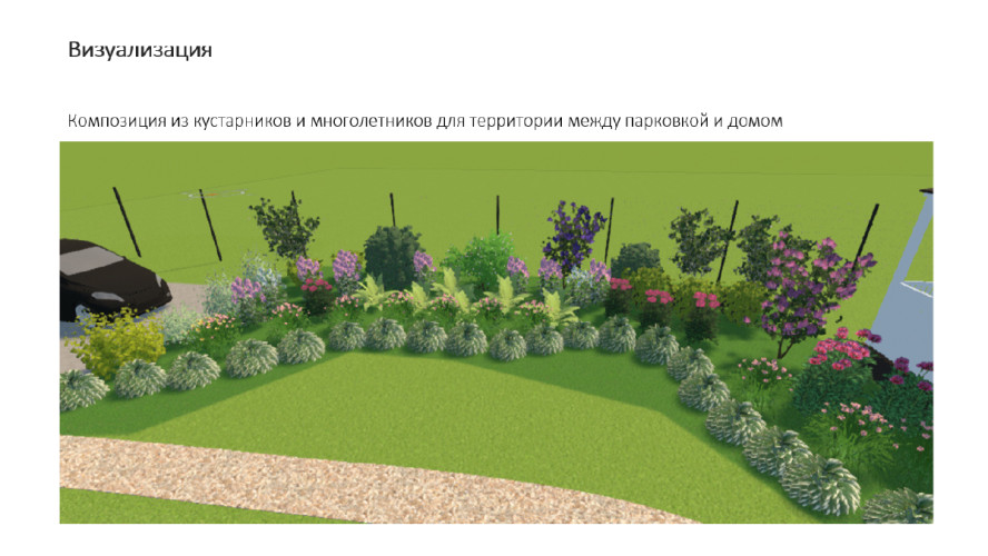 Дизайн загородного участка 2