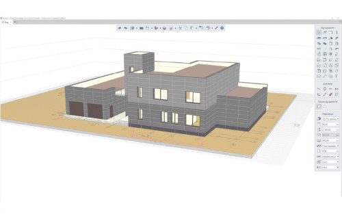 Проектирование коттеджей в программе Renga
